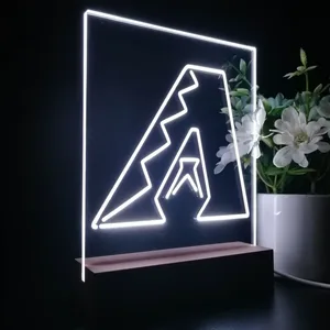 Arizona Diamondbacks Logo 1 LED Desk Light