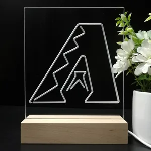 Arizona Diamondbacks Logo 1 LED Desk Light