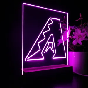 Arizona Diamondbacks Logo 1 LED Desk Light