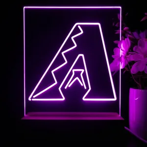 Arizona Diamondbacks Logo 1 LED Desk Light