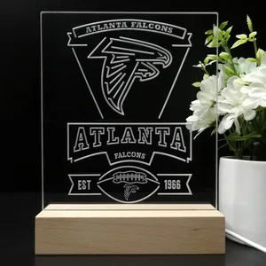 Atlanta Falcons EST 1966 LED Desk Light