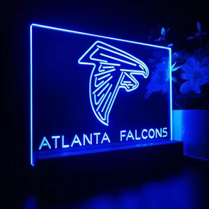 Atlanta Falcons LED Desk Light