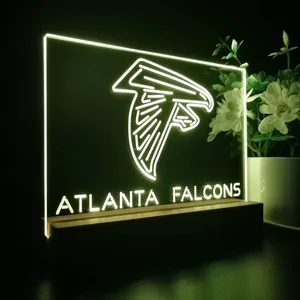 Atlanta Falcons LED Desk Light