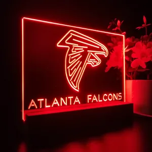 Atlanta Falcons LED Desk Light