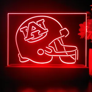 Auburn Tigers Helmet LED Desk Light