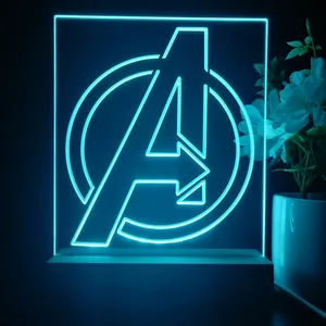 Avengers Logo LED Desk Light