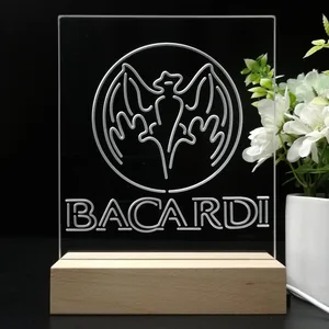 Bacardi Bat Banner LED Desk Light