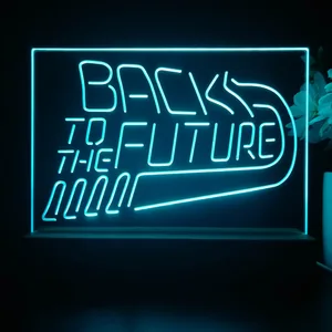 Back to the Future LED Desk Light