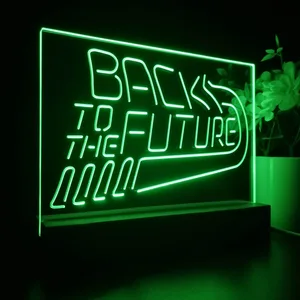 Back to the Future LED Desk Light