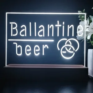 Ballantine Logo LED Desk Light