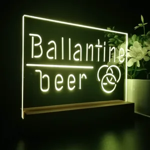 Ballantine Logo LED Desk Light