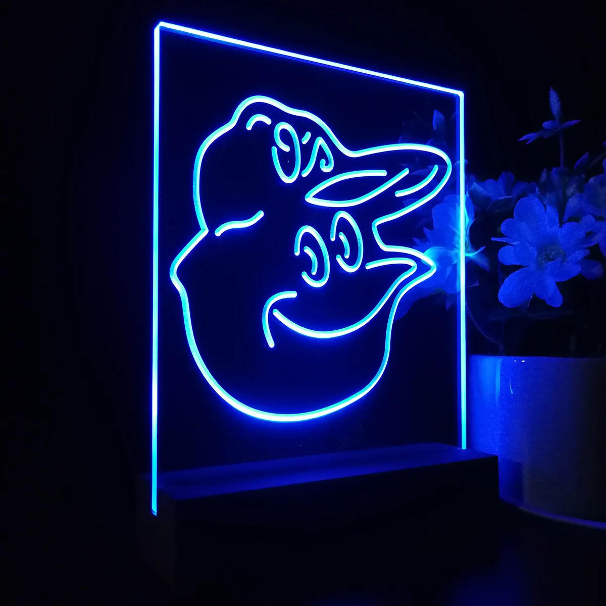 Baltimore Orioles Mascot LED Desk Light