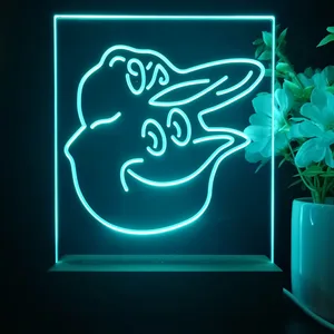 Baltimore Orioles Mascot LED Desk Light