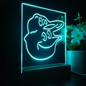Baltimore Orioles Mascot LED Desk Light