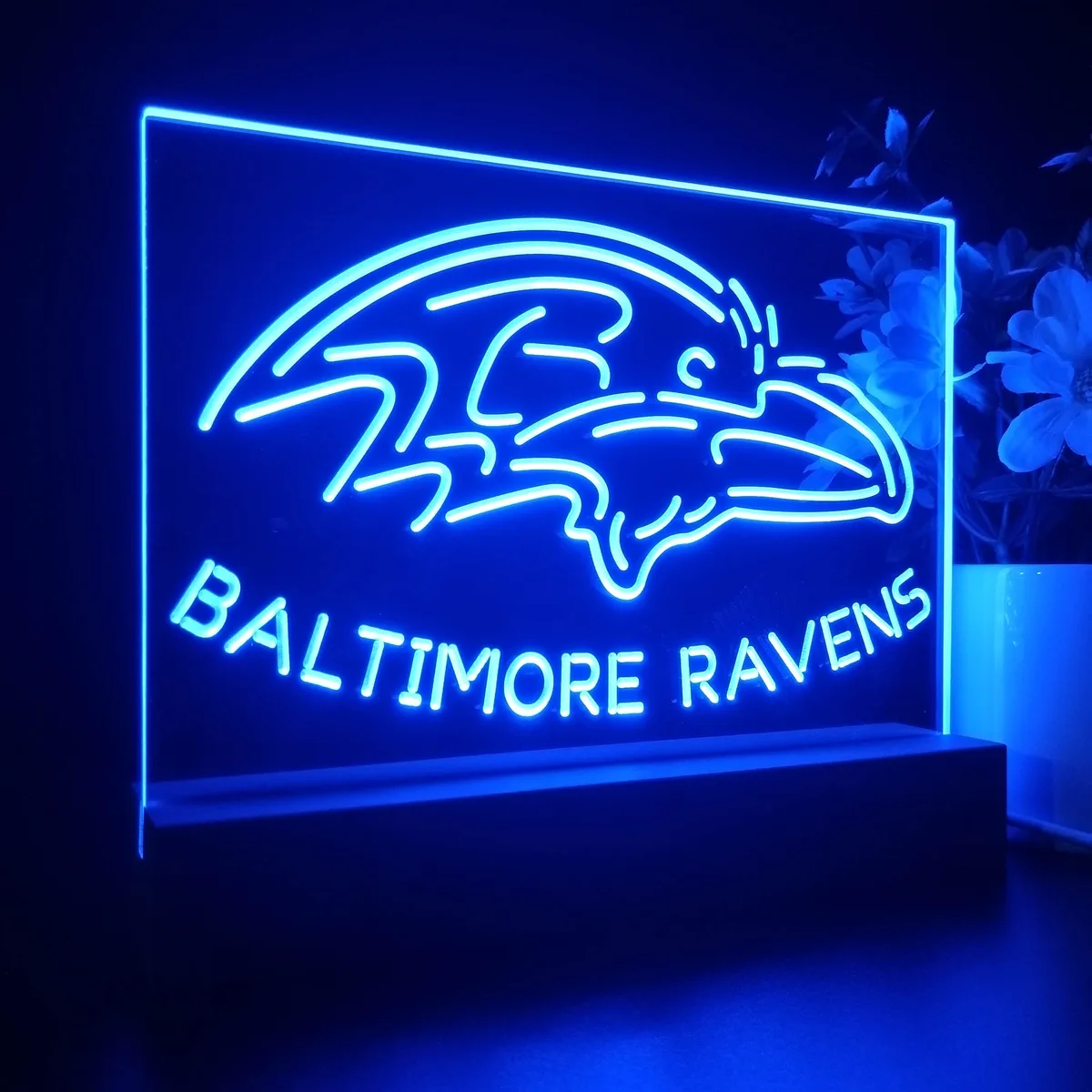 Baltimore Ravens LED Desk Light