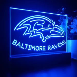 Baltimore Ravens LED Desk Light