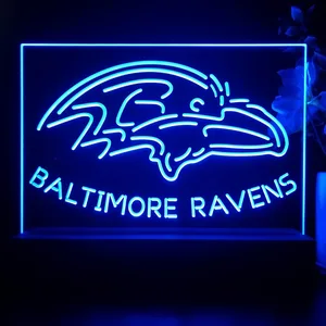 Baltimore Ravens LED Desk Light