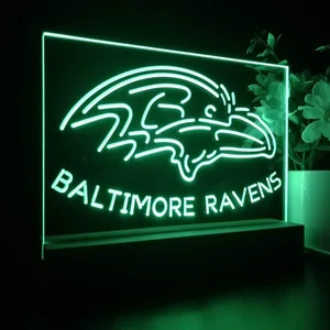 Baltimore Ravens LED Desk Light