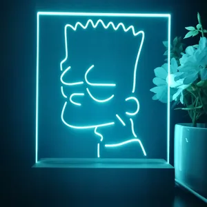 Bart Simpson Head LED Desk Light