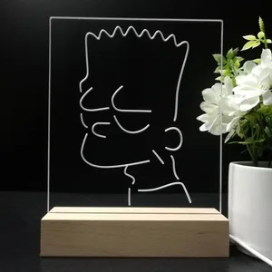Bart Simpson Head LED Desk Light