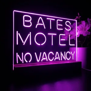 Bates Motel No Vacancy LED Desk Light