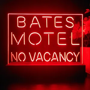 Bates Motel No Vacancy LED Desk Light
