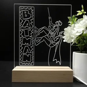 Batman and Robin LED Desk Light