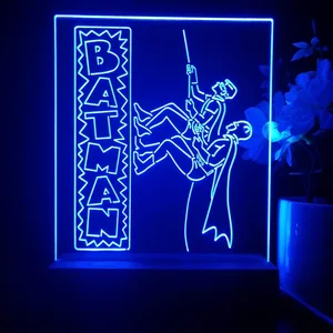 Batman and Robin LED Desk Light