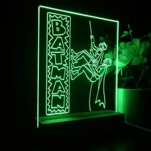 Batman and Robin LED Desk Light