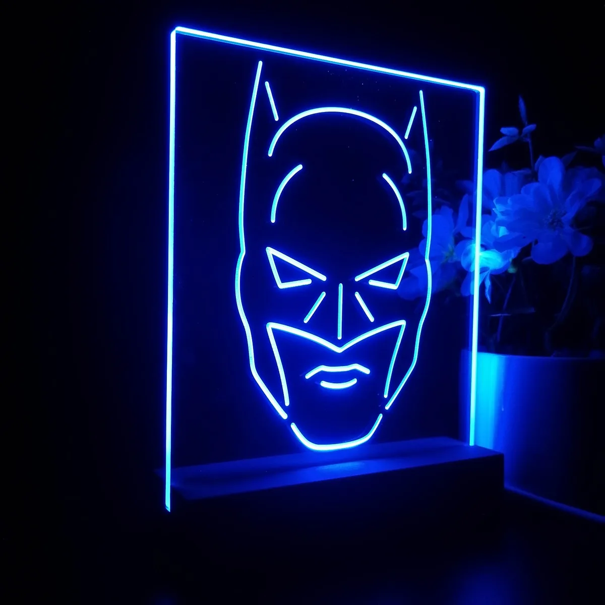 Batman Face LED Desk Light