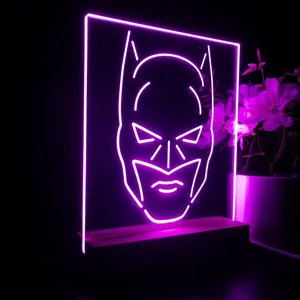 Batman Face LED Desk Light