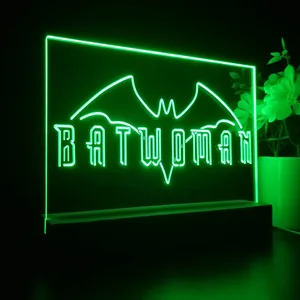 Batwoman Logo LED Desk Light