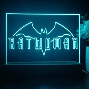 Batwoman Logo LED Desk Light