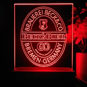 Beck's Logo LED Desk Light