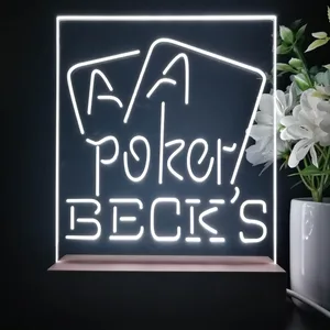 Beck's Poker LED Desk Light