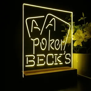 Beck's Poker LED Desk Light