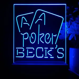 Beck's Poker LED Desk Light