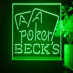 Beck's Poker LED Desk Light