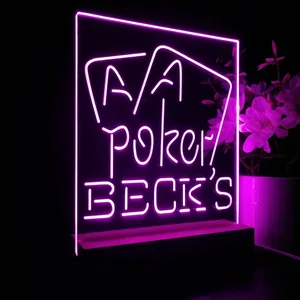 Beck's Poker LED Desk Light