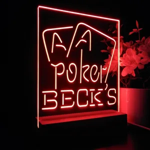 Beck's Poker LED Desk Light