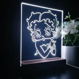 Betty Boop Close Up LED Desk Light