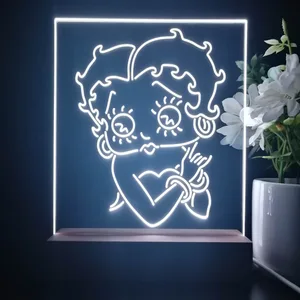 Betty Boop Close Up LED Desk Light