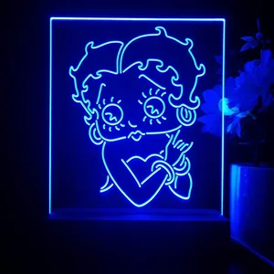 Betty Boop Close Up LED Desk Light