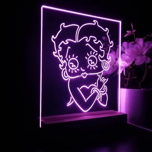 Betty Boop Close Up LED Desk Light