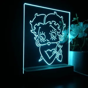 Betty Boop Close Up LED Desk Light