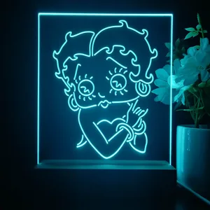 Betty Boop Close Up LED Desk Light