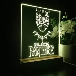 Black Panther LED Desk Light