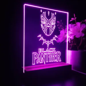 Black Panther LED Desk Light