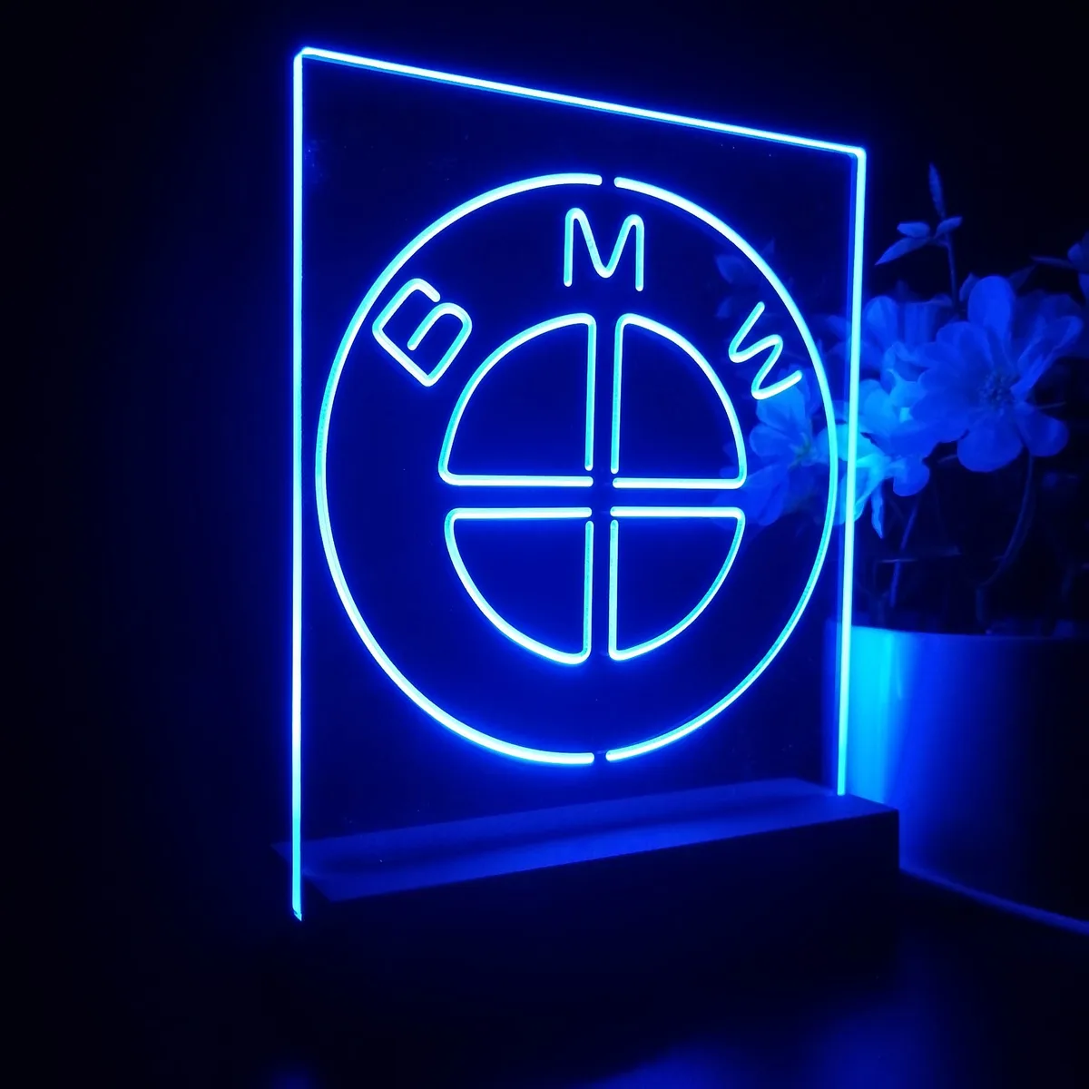 BMW Logo LED Desk Light
