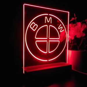 BMW Logo LED Desk Light